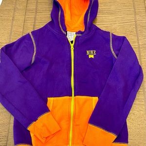 Kids Nike zippered hoodie size Medium